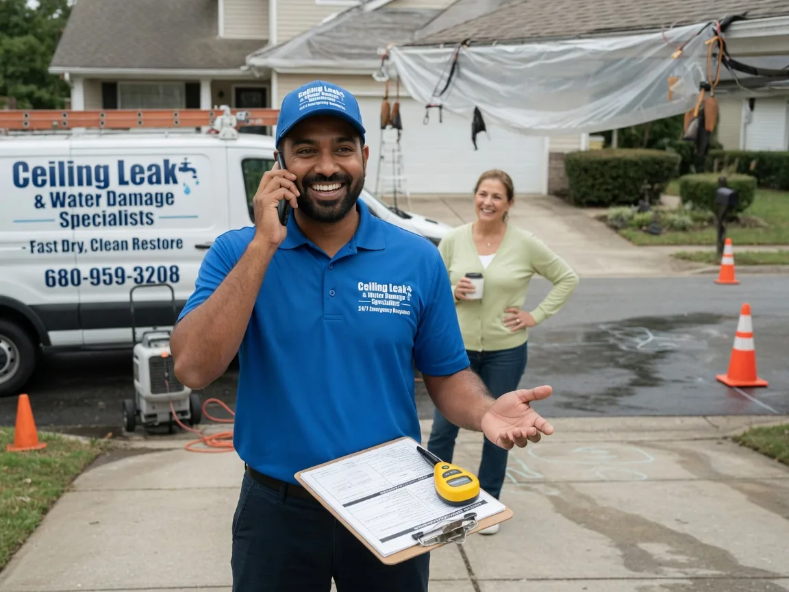 Ceiling Leak Cleanup Kivalina, AK FAQs